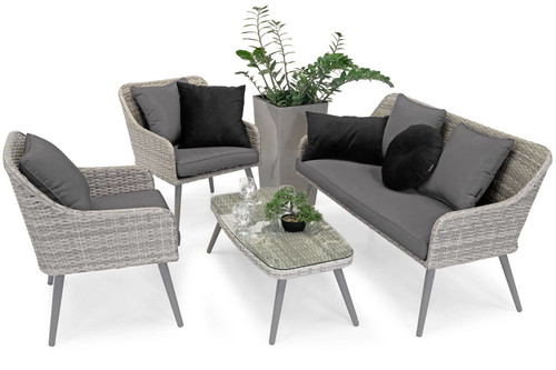 Outdoor Furniture Set MOKKA, grey