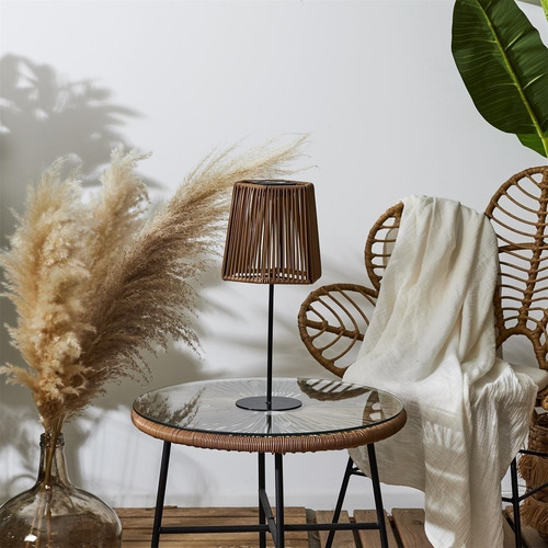 Outdoor Solar Table Lamp Merrill, beige