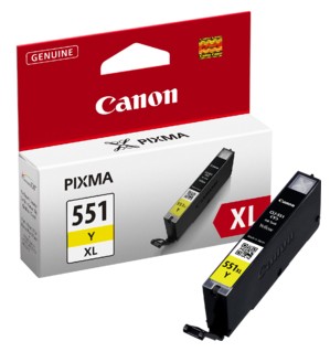 Canon Ink CLI-551XL YELLOW 6446B001
