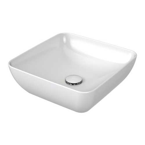 Ravak Counter-mounted Basin Slim S 38 x 38 cm, white