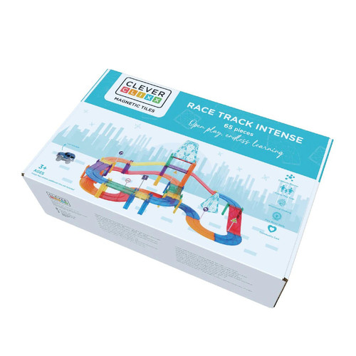 Cleverclixx Race Track Intense 65pcs 3+