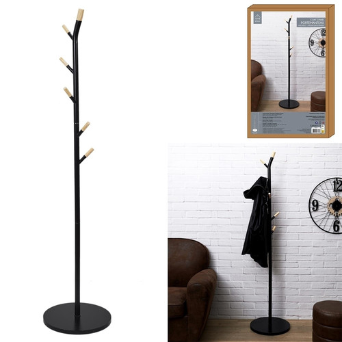 Coat Stand Derby, black/natural