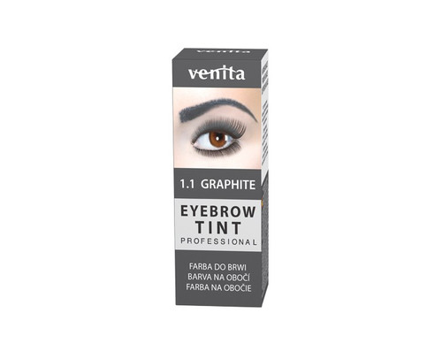 VENITA Eyebrow Tint Henna Professional Eyebrow Tint 1.1 Graphite