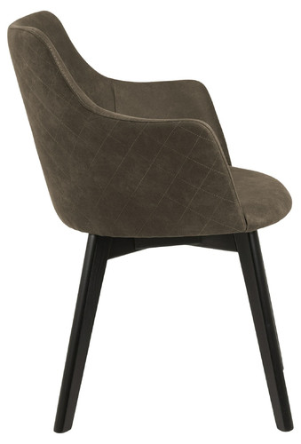 Upholstered Chair Bella, Olive Green