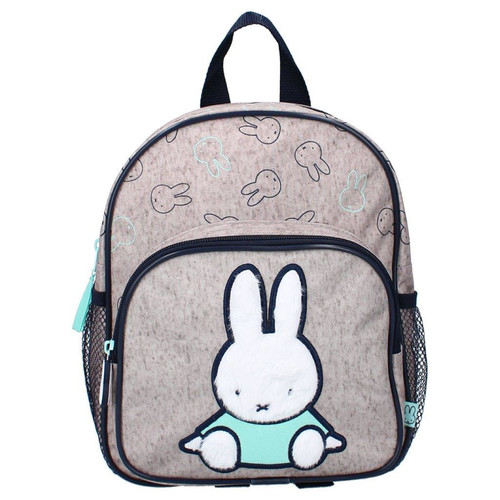 Pret Preschool Backpack Miffy Sweet and Furry, grey