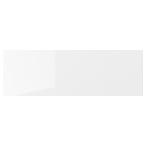 RINGHULT Drawer front, high-gloss white, 60x20 cm