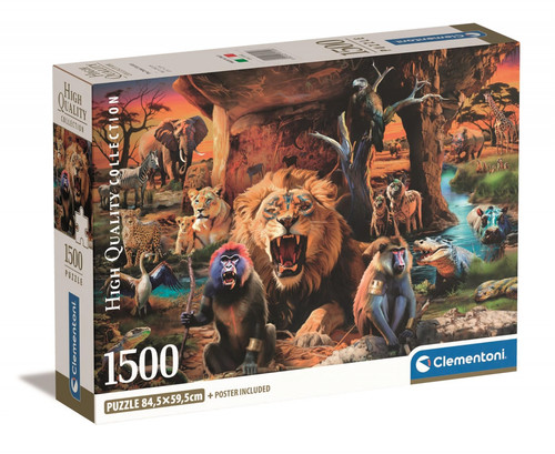 Clementoni Jigsaw Puzzle Compact Box 1500pcs
