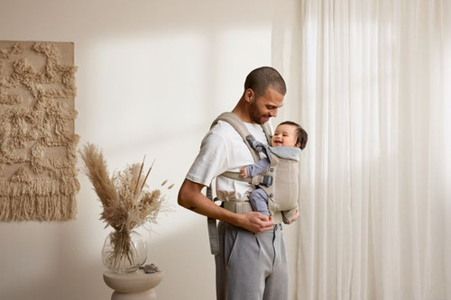 BABYBJORN Baby Carrier Harmony 3D Mesh, Grey beige, 0-3y