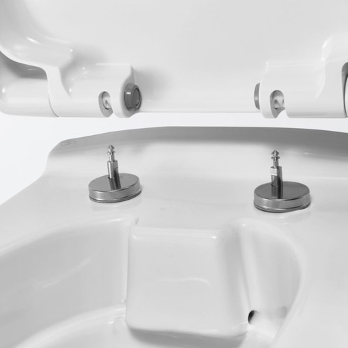 Grohe Concealed Toilet Frame Serel, with Rimless Bowl & Soft-close Toilet Seat