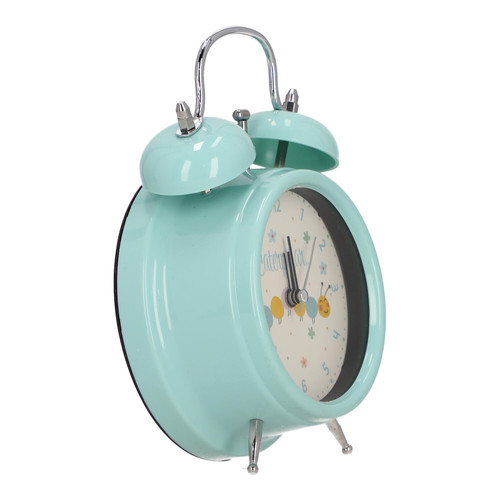 Classic Alarm Clock Caterpillar, blue