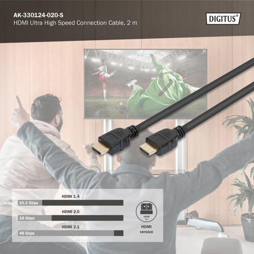 DIGITUS HDMI Ultra High Speed Connection Cable, type A