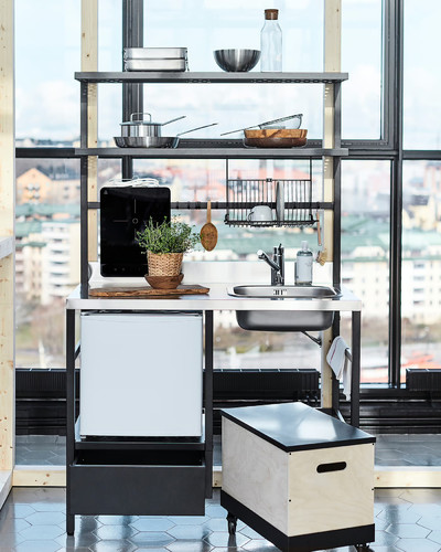 TILLREDA Fridge, freestanding/white, 43 l