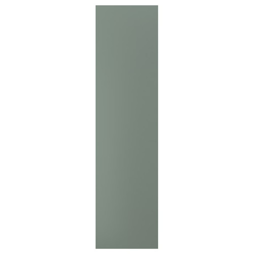 NICKEBO Cover panel, matt grey-green, 62x240 cm