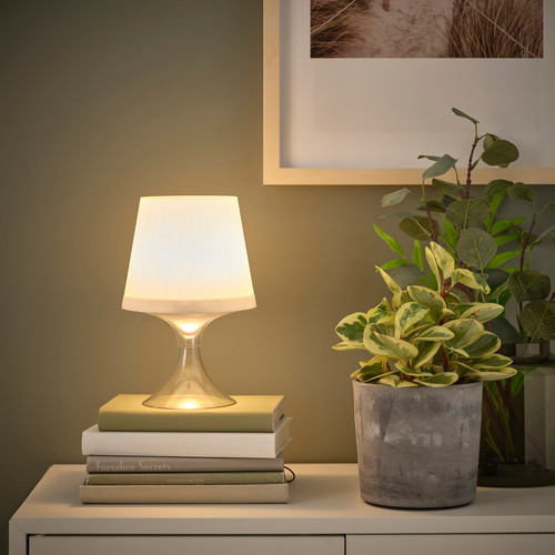 LAMPAN LED portable lamp, battery-operated adjustable colour/outdoor white, 24 cm