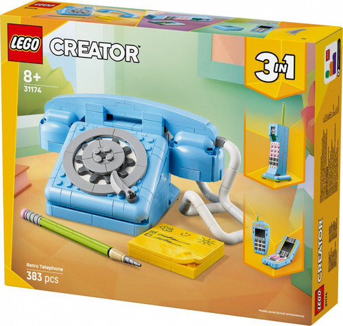 LEGO Creator 3-in-1 Retro Telephone 8+