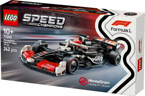 LEGO Speed Champions MoneyGram Haas Team VF-24 F1 Race Car 10+