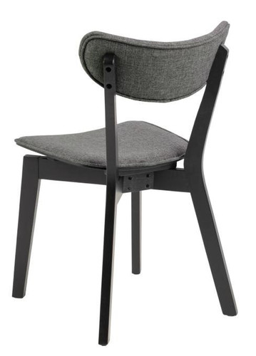 Dining Chair Roxby, grey/black