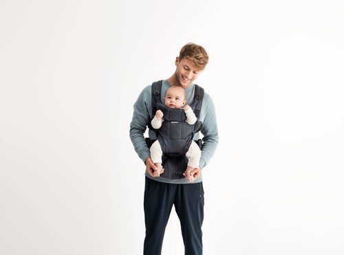 BABYBJÖRN Baby Carrier Move - Anthracite, 3D Mesh, 0-15m