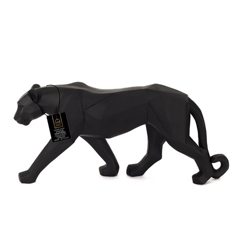 Figure Panther Origami 40cm, black