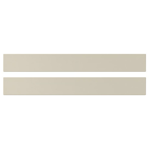 HAVSTORP Drawer front, beige, 80x10 cm