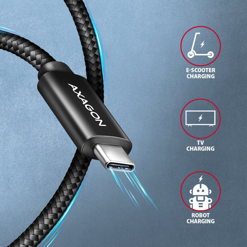AXAGON USB Cable BUCM4X-CM10AB cable USB-C USB-C USB4.0 240W