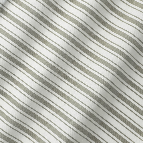 RINGBLOMMA Roman blind, white/green, striped, 60x160 cm
