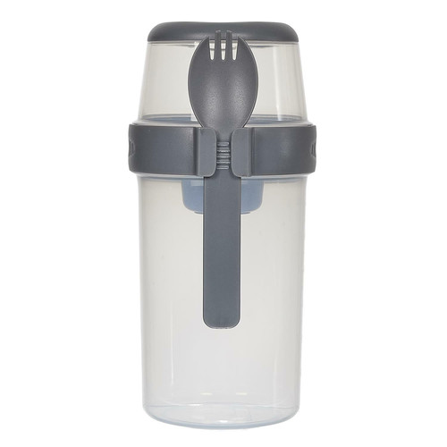 Lunch Box with Dividers, grey