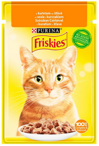 Friskies Cat Food Chicken in Gravy 85g