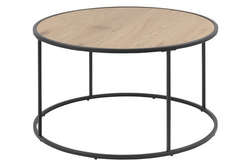 Coffee Table Seaford, round, oak