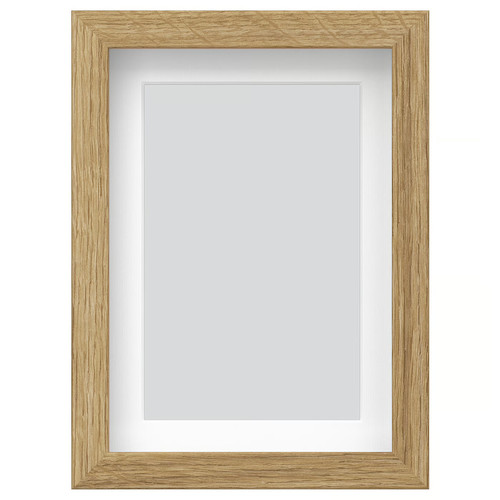 RÖDALM Frame, oak effect, 13x18 cm