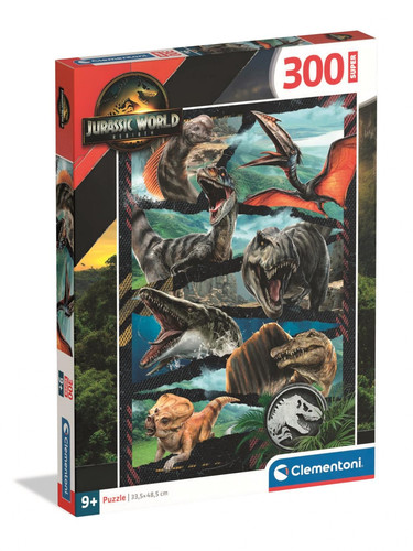 Clementoni Children's Puzzle Jurassic World 300pcs 9+