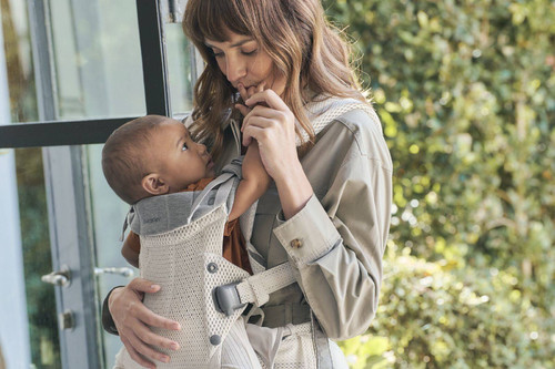 BABYBJORN Baby Carrier Harmony 3D Mesh, Cream