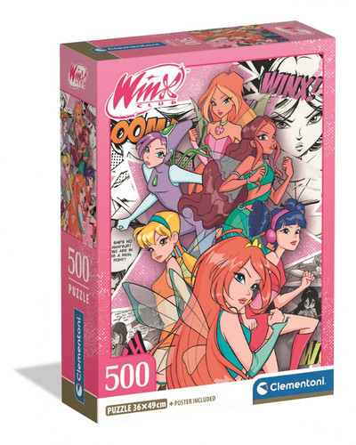 Clementoni Children's Puzzle Winx Club 500pcs