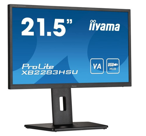 IIyama 21.5" Monitor XB2283HSU-B1 VA HDMI DP 2x2W 2xUSB VESA