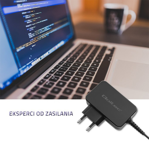 Qoltec Power Adapter for Dell Laptops | 45W | 19.5V | 2.31A | 4.5 * 3.0 + pin