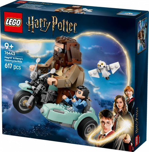 LEGO Harry Potter Hagrid and Harry's Motorcycle Ride 9+