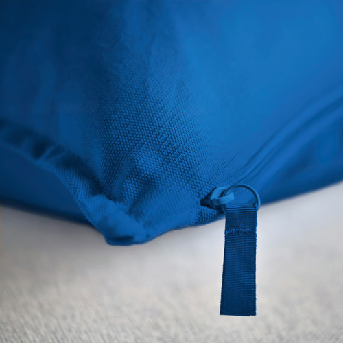 GURLI Cushion cover, bright blue, 50x50 cm