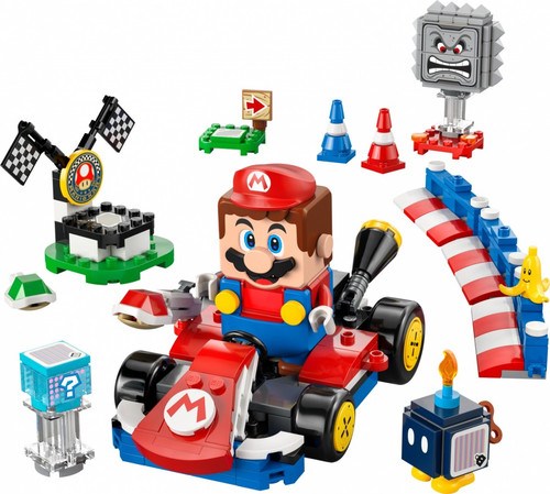 LEGO Super Mario Mario Kart - Interactive LEGO Mario and Standard Kart 7+