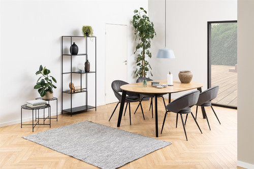 Coffee Table Avila, high, black marble