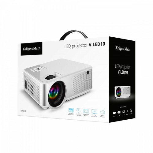 Kruger&Matz LED Projector V-LED10