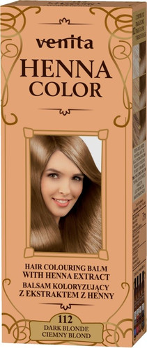 VENITA Henna Color Herbal Hair Colouring Balm - 112 Dark Blonde