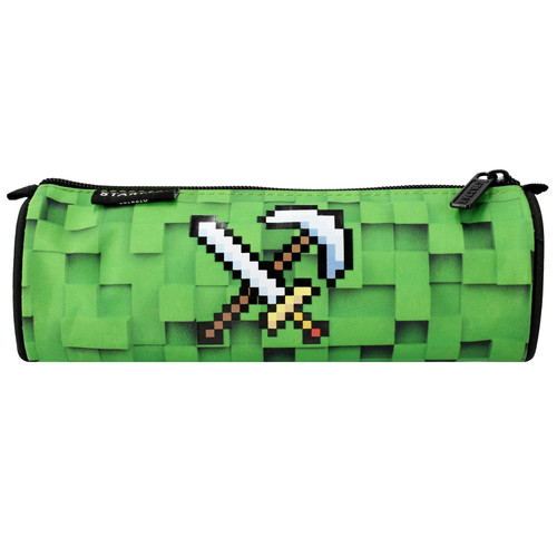 Pencil Case with Zipper Pixel Game 1pc