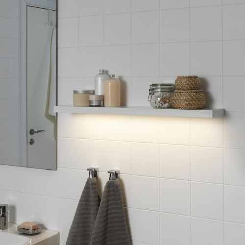 GODMORGON LED cabinet/wall lighting, white, 80 cm