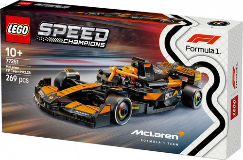 LEGO Speed Champions McLaren F1® Team MCL38 Race Car 10+