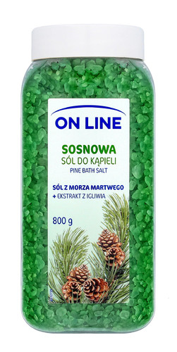 On Line Pine Bath Salt 800g