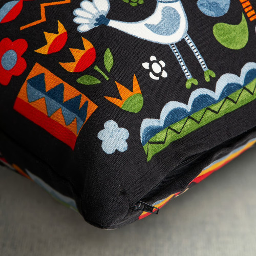 TRATTKAKTUS Cushion cover, multicolour, 50x50 cm