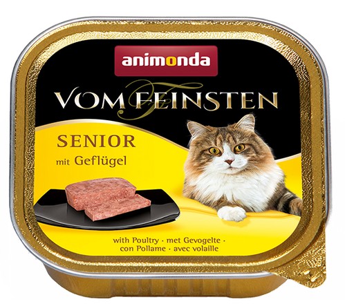 Animonda vom Feinsten Cat Food Senior Poultry 100g