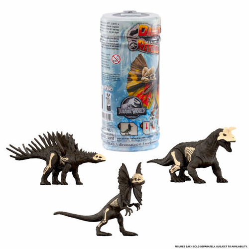 Jurassic World Dino Reveal Surprise Dinosaur Figure JDC52, 1pc, assorted models, 4+