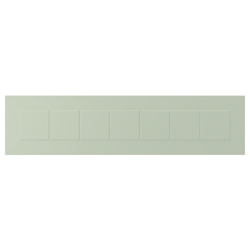 STENSUND Drawer front, light green, 80x20 cm