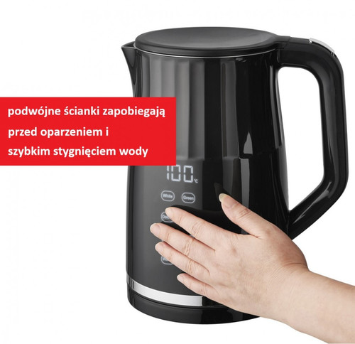 Feel Maestro 1.7L Stainless Steel Kettle with Temp Control 2200W MR-039
